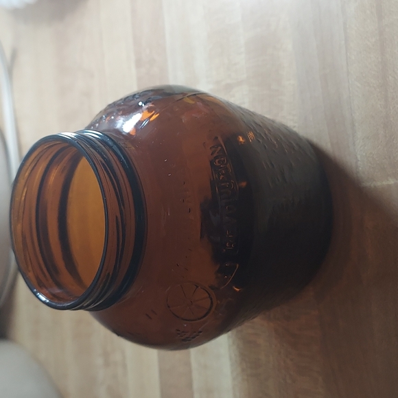 KERR Kitchen Vintage Bb Baked Beans Jar American Revolution Boston